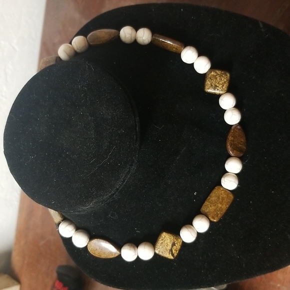 Beadalon wire Other - Bronzite, Magnesite and Memory Wire for necklace.  Jewelry making items #20